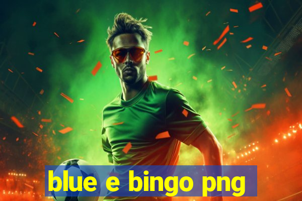 blue e bingo png